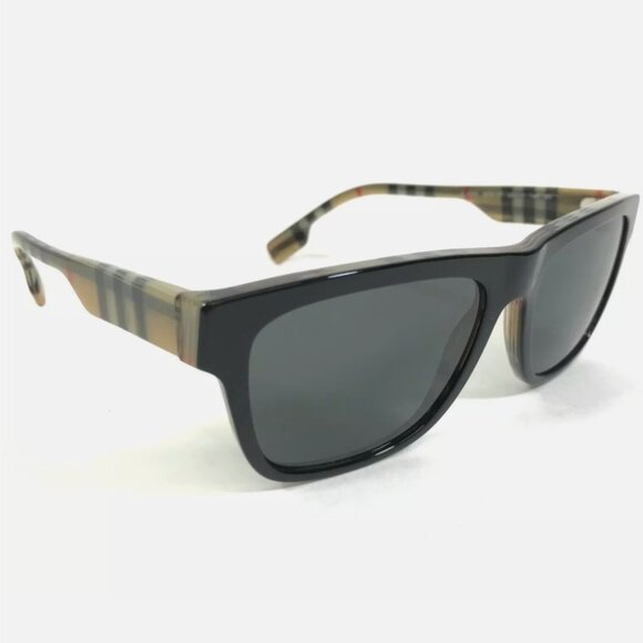 Burberry Sunglasses 56mm Black Lens - Picture 1 of 7